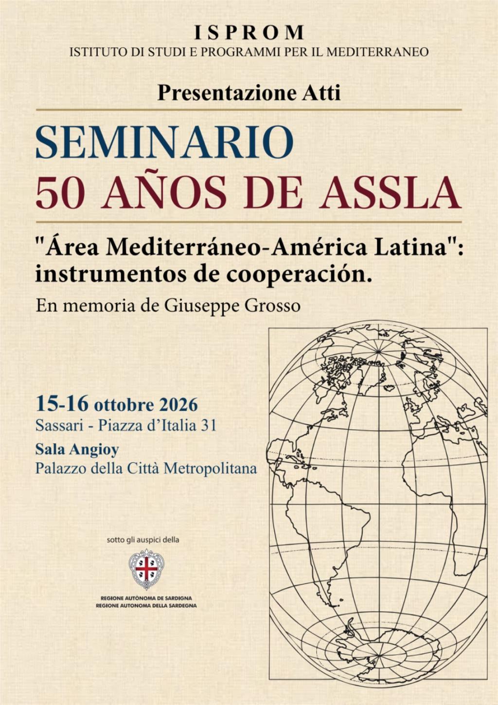 SEMINARIO 50 AÑOS DE ASSLA